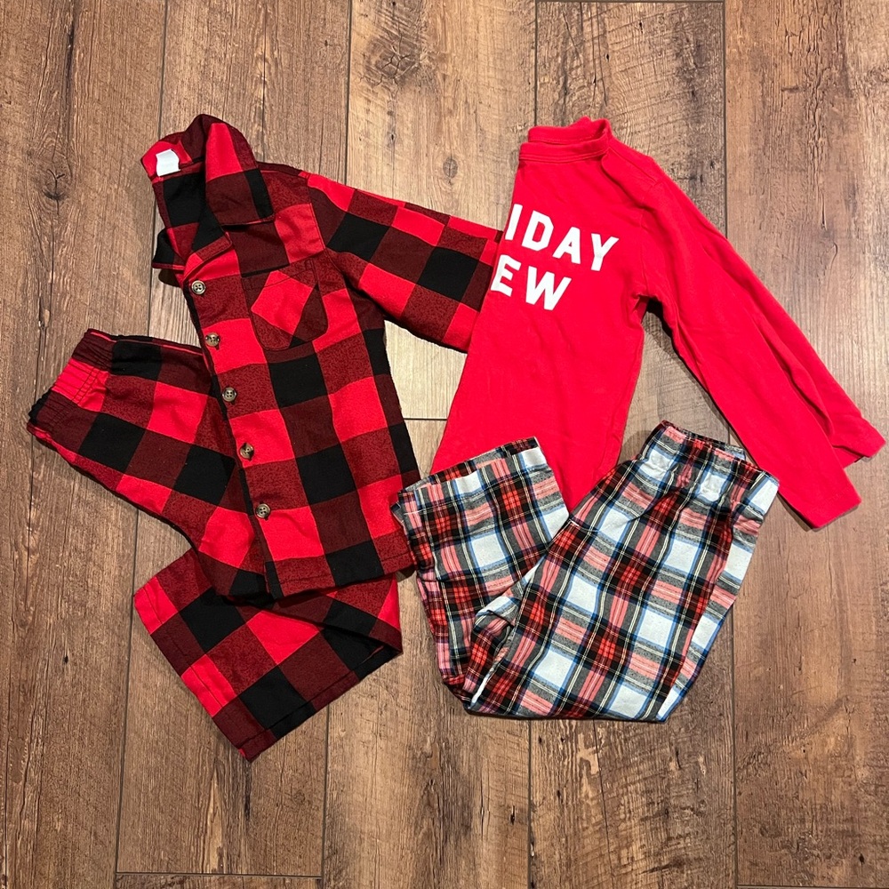 Holiday Pajamas Bundle, XXS (2-3) / 3T